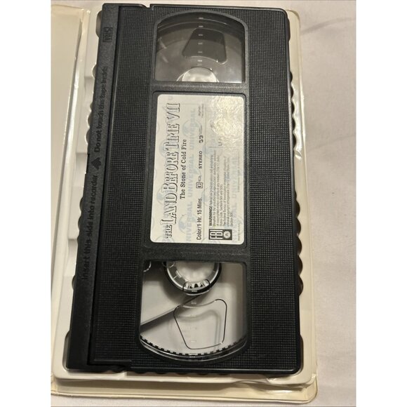 The Land Before Time VII The Stone of Cold Fire Clamshell VHS Tape Movie 2000 - Picture 8 of 10